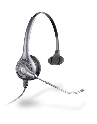 Plantronics HW351 / An - Kopfhörer Monaurali Supraplus mit Kabel, Leicht Und Bequem, Kabel Unten Nicht Inbegriffen (Refurbished Zertifikat) von Plantronics