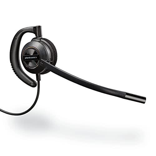 Plantronics HW530 Monaural QD Ohrbügel Kopfhörer Schwarz von Plantronics