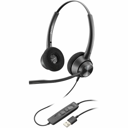 Plantronics Mono-Headset EncorePro 310 monaural mit USB-A Anschluss von Plantronics