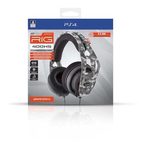 Plantronics NACON Rig 400HS, Gaming-Headset, Arctic CAMO Edition für PS4, uni von Plantronics