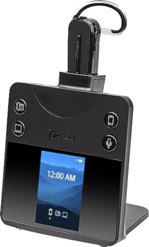 Plantronics Poly DECT Headset Savi 8445 Office konvertibel, Schwarz von Plantronics