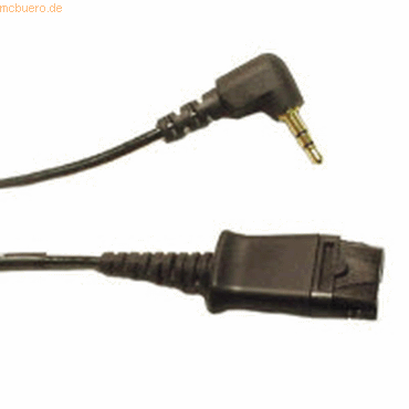 Plantronics Poly Kabel 2,5mm Klinke auf QD für Alcatel/Panasonic/Gigas von Plantronics