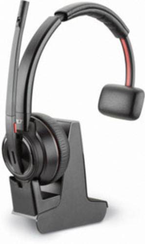 Plantronics Savi W8210-M USB monaural Telefon On Ear Headset Bluetooth®, DECT Mono Schwarz Noise Ca von Plantronics