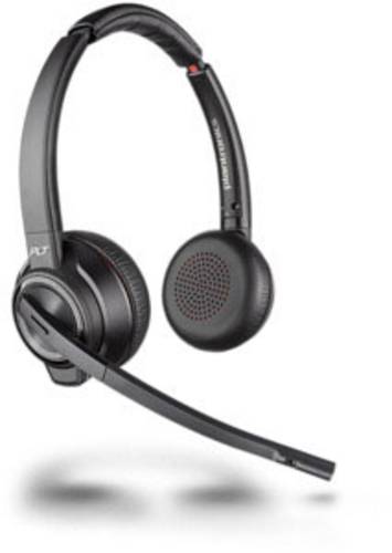 Plantronics Savi W8220-M USB binaural ANC Telefon On Ear Headset Bluetooth®, DECT Stereo Schwarz No von Plantronics