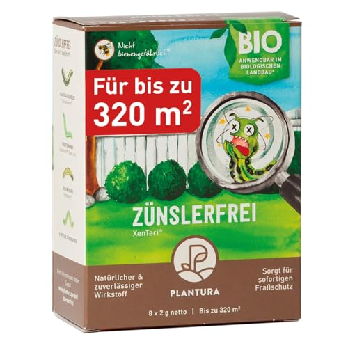 Plantura Xentari Raupenfrei & Zünslerfrei gegen Buchsbaumzünsler & Schadraupen, extrem wirksames & biologisches Spritzmittel, Nicht bienengefährlich, 8 x 2g Portionsbeutel Plantura Xentari Raupenfrei & Zünslerfrei gegen Buchsbaumzünsler & Schadraupen, extrem wirksames & biologisches Spritzmittel, Nicht bienengefährlich, 8 x 2g Portionsbeutel von Plantura
