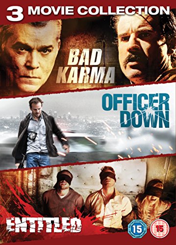 Crime Triple: Bad Karma / The Entitled / Officer Down [UK Import] [3 DVDs] von Platform Entertainment