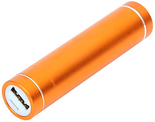 Platinet PMPB22O Power Bank für Smartphone und Tablet mit Micro-USB Kabel (2200mAh) orange von Platinet