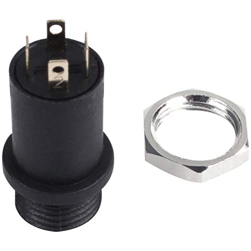 Plawee 10 Stück 3,5 Mm Mini Stereo Weiblich Platte Kopfhörer Buchse Lot, Schwarz 4 Leiter von Plawee