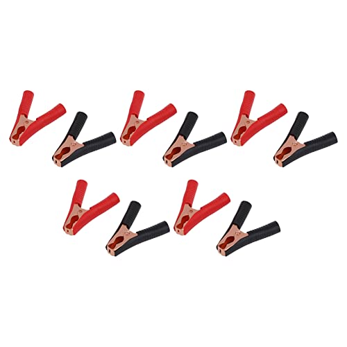 Plawee 10x Auto Krokodilklemmen Batterieklemmen Krokoklemme 100A von Plawee