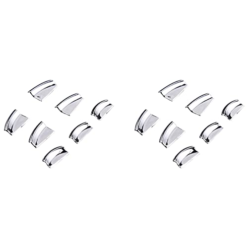 Plawee 14 Stücke Auto Chrome Innen Tür Schalter Styling Verkleidungen Für Model S/X Zubehör Plawee 14 Stücke Auto Chrome Innen Tür Schalter Styling Verkleidungen Für Model S/X Zubehör von Plawee