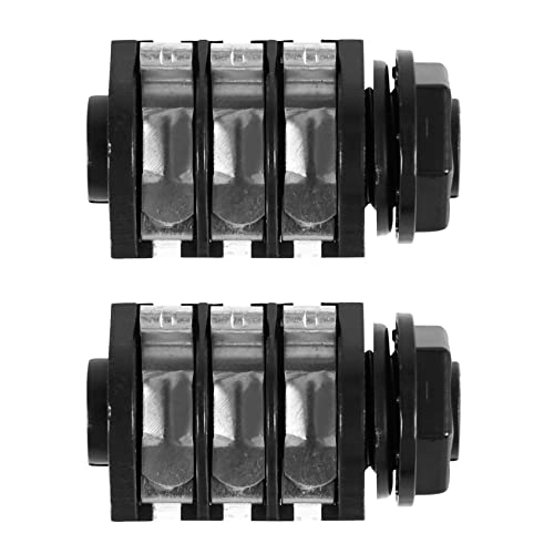 Plawee 2 Stücke 1/4 6,5 mm Stereo Audio Leiterplattenmontage Kopfhoerer Buchse 6-Pin von Plawee