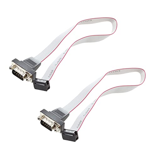 Plawee 2X 4.5 DB9 RS232 Bis 10-Pin Flachband Kabel Stecker Adapter Plawee 2X 4.5 DB9 RS232 Bis 10-Pin Flachband Kabel Stecker Adapter von Plawee
