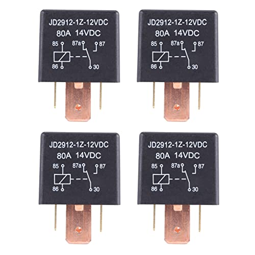 Plawee 4X 80A DC 12V 5-Polig DIY Power Relais Auto Plawee 4X 80A DC 12V 5-Polig DIY Power Relais Auto von Plawee