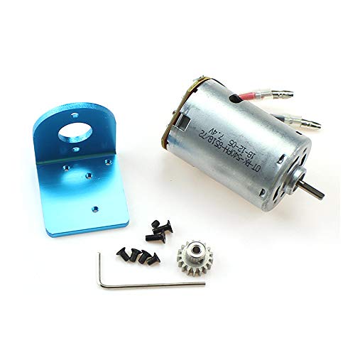 Plawee 540 BüRsten Motor mit Basis für 12428 12423 12427 1/12 RC Auto Upgrade Teile ZubehöR von Plawee