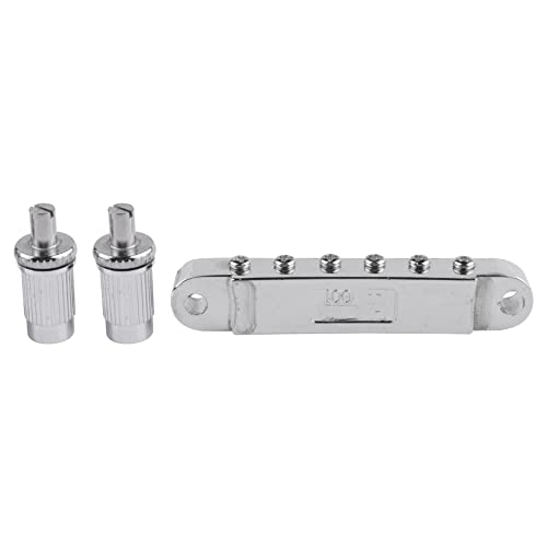 Plawee Silber Tune-O- E-Roller SattelbrüCke Lp E-GitarrenbrüCke Made im Korea von Plawee