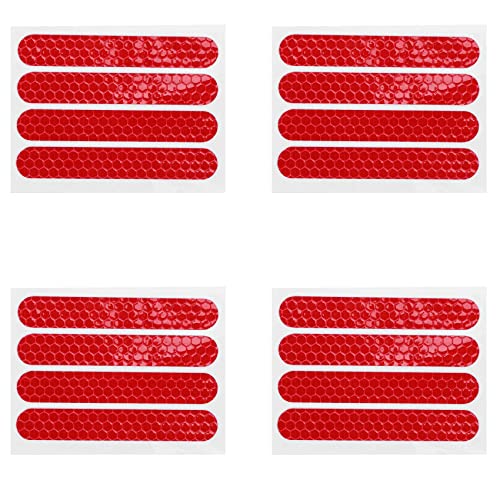 Plawee Vordere Hinterradabdeckung Schutzschale Reflektierender Aufkleber für Max G30 Rollerzubehör 16 STÜCK, Rot Plawee Vordere Hinterradabdeckung Schutzschale Reflektierender Aufkleber für Max G30 Rollerzubehör 16 STÜCK, Rot von Plawee