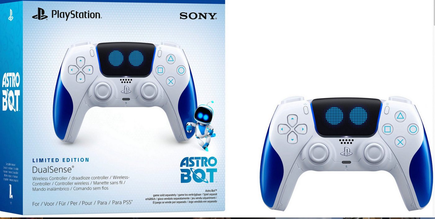 PlayStation 4 DualSense – ASTRO BOT™ Limited Edition PlayStation 5-Controller Controller von PlayStation 4