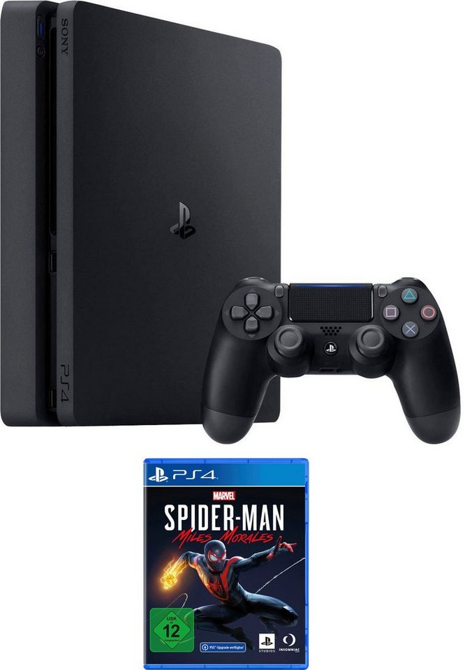 PlayStation 4 Slim, inkl. Spiderman Miles Morales von PlayStation 4