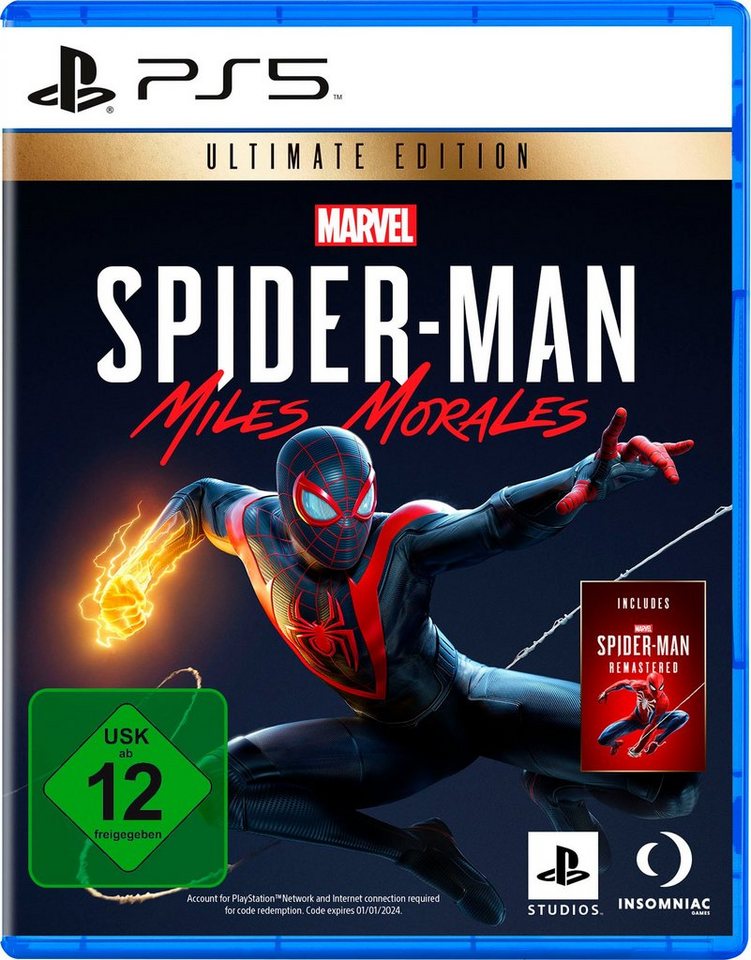 Marvel's Spider-Man: Miles Morales Ultimate Edition PlayStation 5 von PlayStation 5