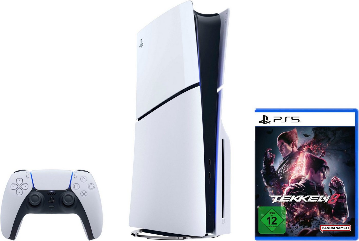 PlayStation 5 Disk Edition (Slim) + Tekken 8 von PlayStation 5