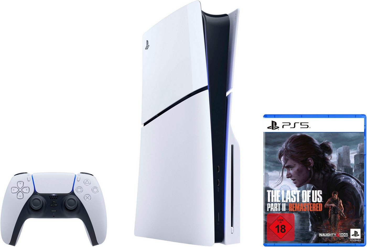 PlayStation 5 Disk Edition (Slim) + The Last of Us Part II Remastered von PlayStation 5