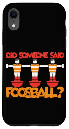 Hat jemand Foosball gesagt? Hülle für iPhone XR Hat jemand Foosball gesagt? Hülle für iPhone XR von Player Soccer Funny Football Joke