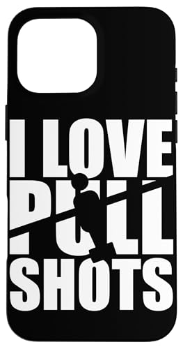 Ich liebe Pull Shots Hülle für iPhone 16 Pro Max von Player Soccer Funny Football Joke