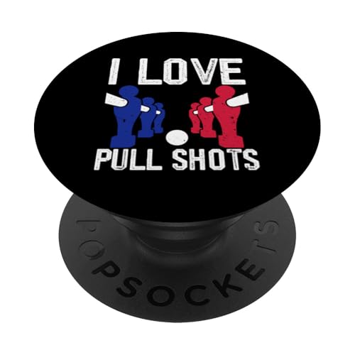 Ich liebe Pull Shots PopSockets Klebender PopGrip Ich liebe Pull Shots PopSockets Klebender PopGrip von Player Soccer Funny Football Joke