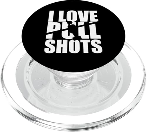 Ich liebe Pull Shots PopSockets PopGrip für MagSafe von Player Soccer Funny Football Joke