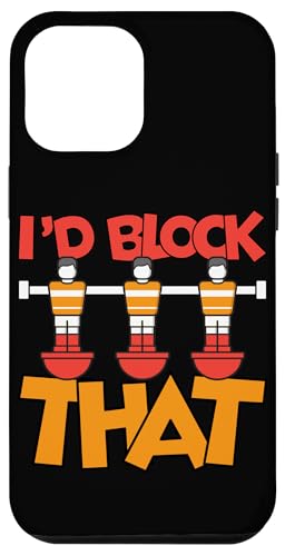 Ich würde das blockieren Hülle für iPhone 12 Pro Max von Player Soccer Funny Football Joke