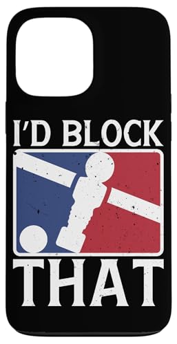 Ich würde das blockieren Hülle für iPhone 13 Pro Max Ich würde das blockieren Hülle für iPhone 13 Pro Max von Player Soccer Funny Football Joke