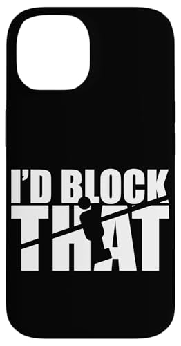 Ich würde das blockieren Hülle für iPhone 14 von Player Soccer Funny Football Joke