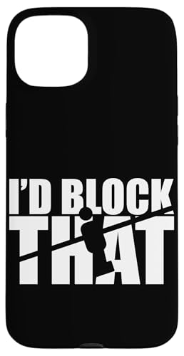 Ich würde das blockieren Hülle für iPhone 15 Plus von Player Soccer Funny Football Joke