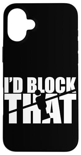Ich würde das blockieren Hülle für iPhone 16 Plus von Player Soccer Funny Football Joke