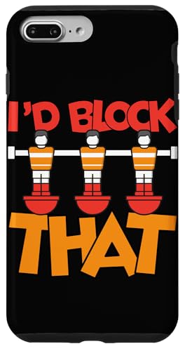 Ich würde das blockieren Hülle für iPhone 7 Plus/8 Plus Ich würde das blockieren Hülle für iPhone 7 Plus/8 Plus von Player Soccer Funny Football Joke