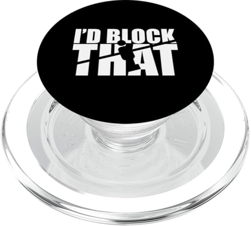 Ich würde das blockieren PopSockets PopGrip für MagSafe von Player Soccer Funny Football Joke