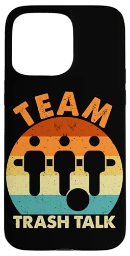 Team Trash Talk Hülle für iPhone 15 Pro Max von Player Soccer Funny Football Joke