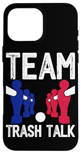Team Trash Talk Hülle für iPhone 16 Pro Max von Player Soccer Funny Football Joke