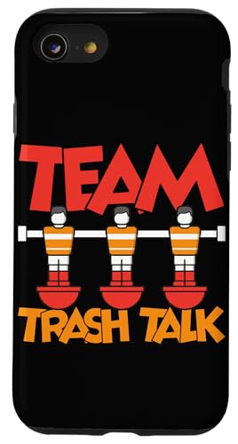 Team Trash Talk Hülle für iPhone SE (2020) / 7 / 8 von Player Soccer Funny Football Joke