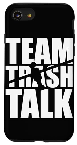 Team Trash Talk Hülle für iPhone SE (2020) / 7 / 8 von Player Soccer Funny Football Joke