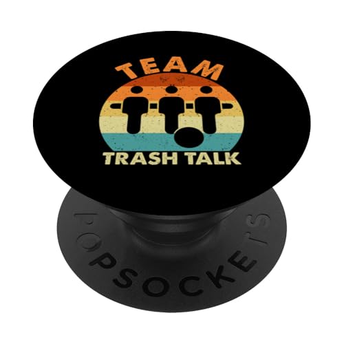 Team Trash Talk PopSockets Klebender PopGrip von Player Soccer Funny Football Joke