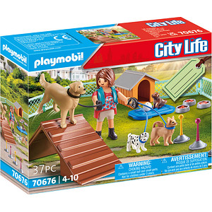 Playmobil® City Life 70676 "Hundetrainerin" Spielfiguren-Set von Playmobil®
