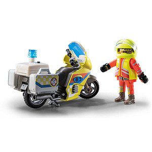 Playmobil® City Life 71205 Notarzt-Motorrad mit Blinklicht Spielfiguren-Set von Playmobil®