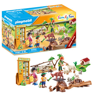 Playmobil® Family Fun 71191 Erlebnis-Streichelzoo Spielfiguren-Set von Playmobil®