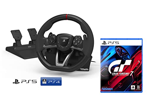 PS5 Lenkrad und Pedale Sony Playstation 4/5 Lizensiert [Neues Modell] + Gran Turismo 7 von Playstation_4