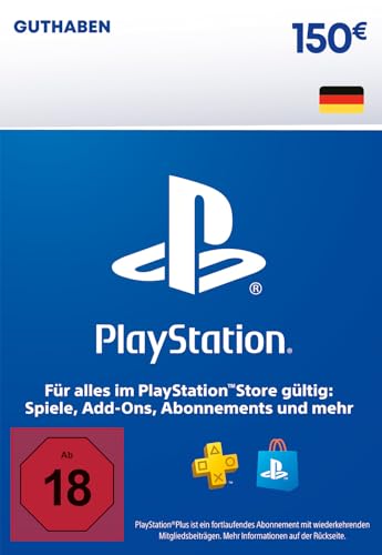 150€ PlayStation Guthaben für PlayStation Plus| PS4/PS5 Download Code - PSN deutsches Konto von Playstation