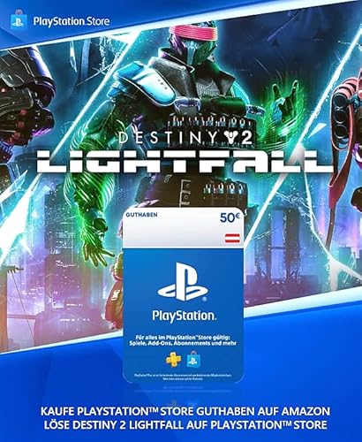 50€ PlayStation Store Guthaben für Destiny 2: Lightfall | Österreichisches Konto [Code per Email] von Playstation