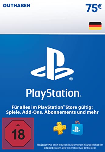 75€ PlayStation Store Guthaben | PSN Deutsches Konto [Code per Email] von Playstation