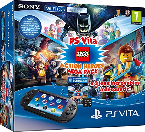 Console Playstation Vita + Lego Mega Pack + Carte Mémoire 8 Go pour PS Vita Console Playstation Vita + Lego Mega Pack + Carte Mémoire 8 Go pour PS Vita von Playstation