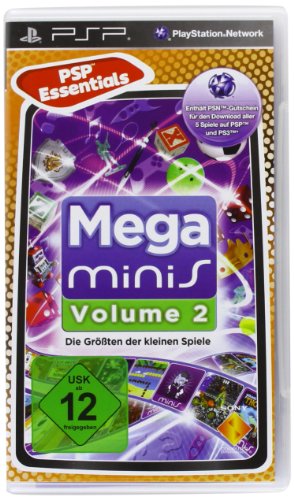 Mega Minis Vol. 2: Artic Adventures/Coconut Dodge/Red Bull X - Fighters/Young Thor/Monsters - [Sony PSP] von Playstation